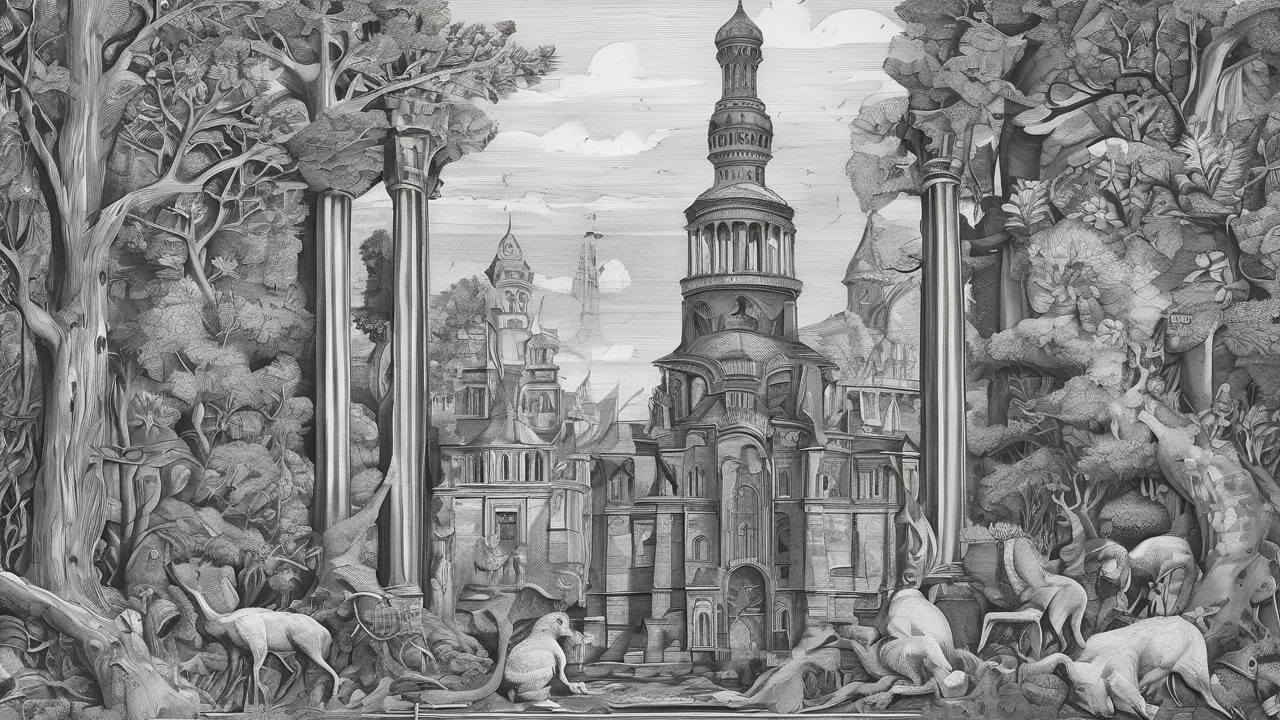 Otwarty bestiariusz wiedźmiński z ilustracjami potworów i notatkami na temat ich słabości