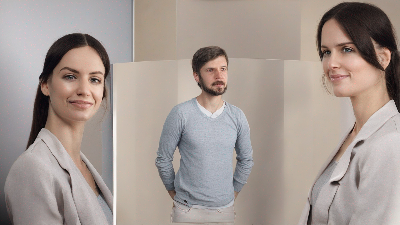 Portret Geralta z Rivii z białymi włosami, bliznami i charakterystycznymi żółtymi oczami, trzymającego miecz ze srebrnym ostrzem